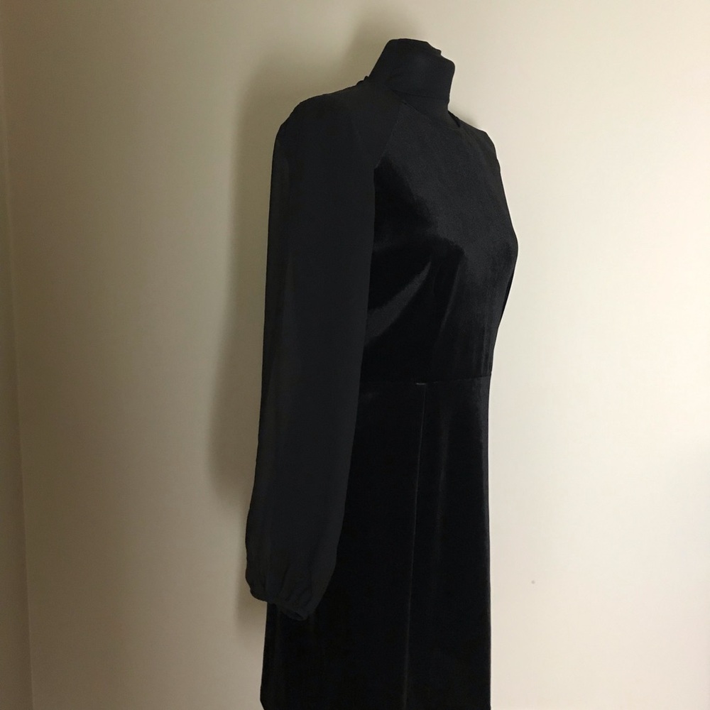 H&M Black Velvet Dress NWT